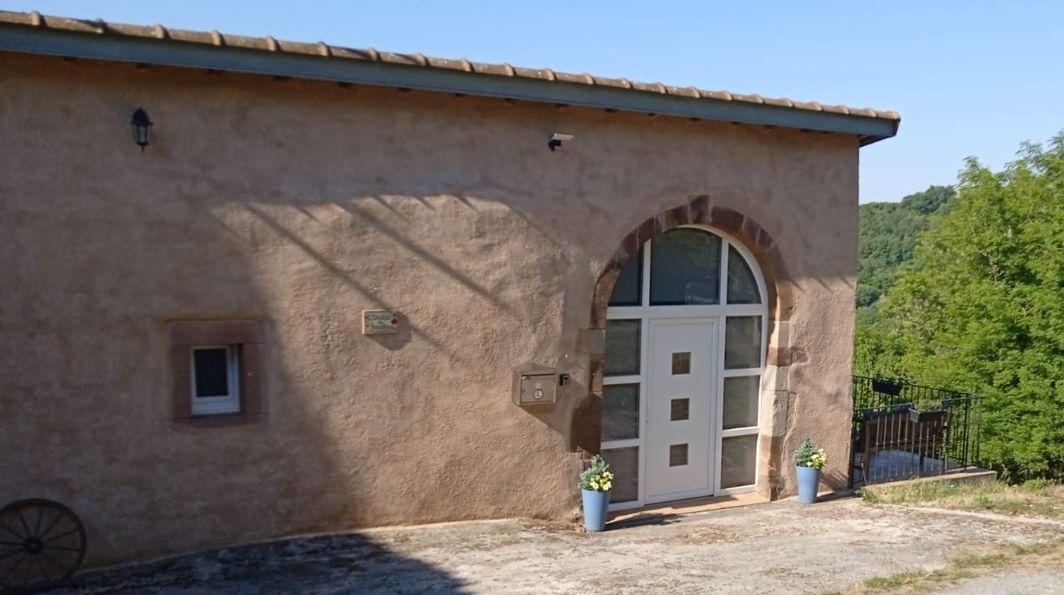 View of the entry of the house